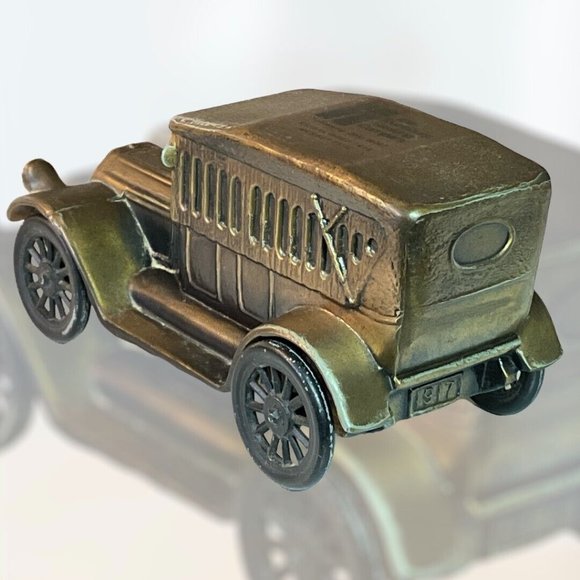 Twinsburg Banking Co. Ohio, Ford Model-T Car Metal Collectable Coin Bank Nice! - Picture 3 of 11